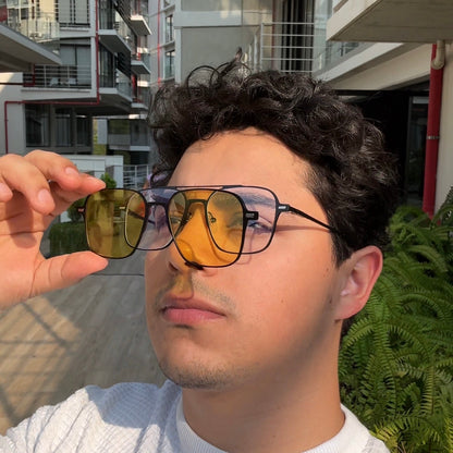 Gafas AVI®️ 2 en 1 con clip magnético. Polarizadas y estilo Premium