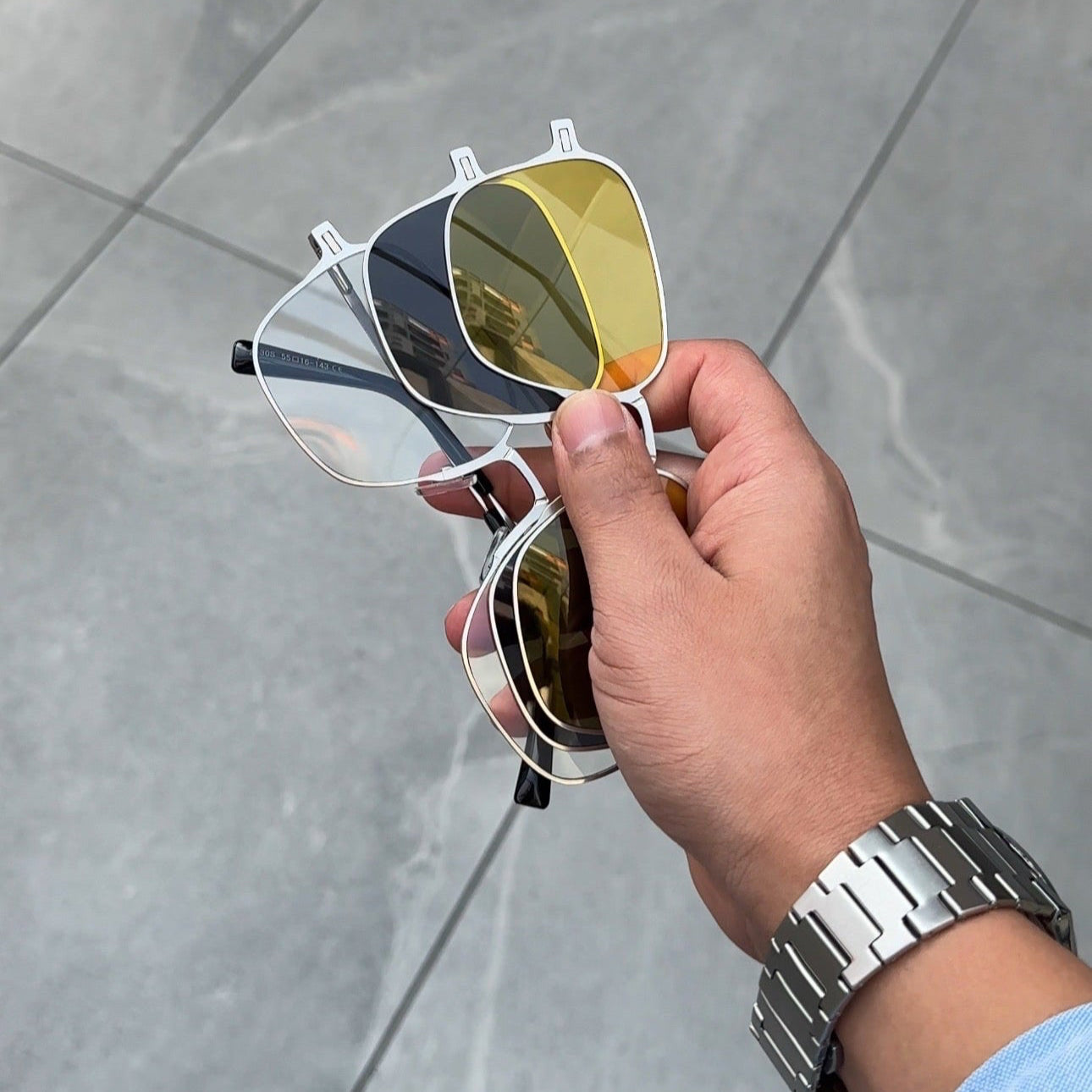 Gafas AVI®️ 2 en 1 con clip magnético. Polarizadas y estilo Premium