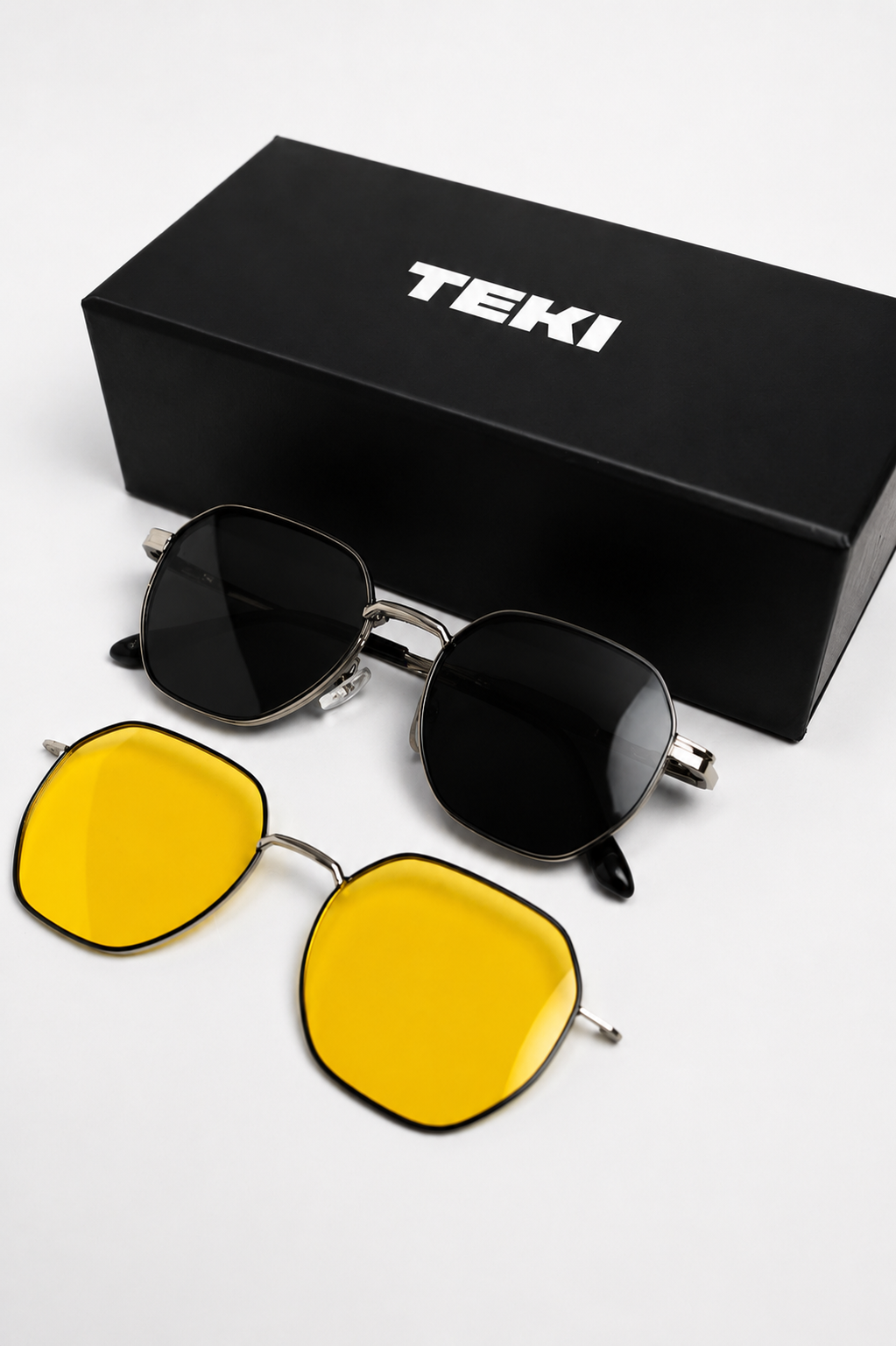 Gafas Cleo® 3 en 1 con clip magnético.