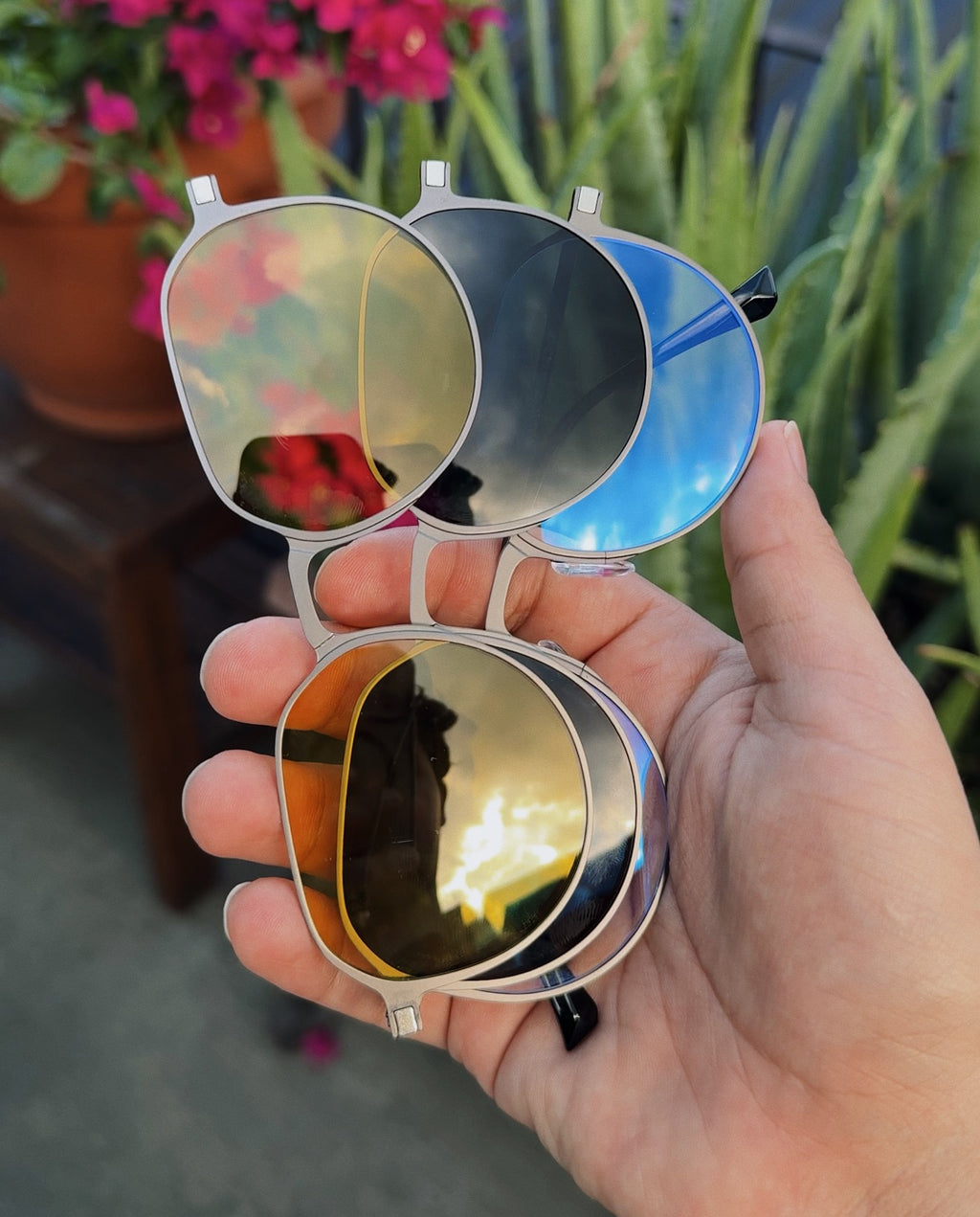 Gafas Bruno®️ 3 en 1 con clip magnético. Polarizadas, antirreflejo y estilo Premium
