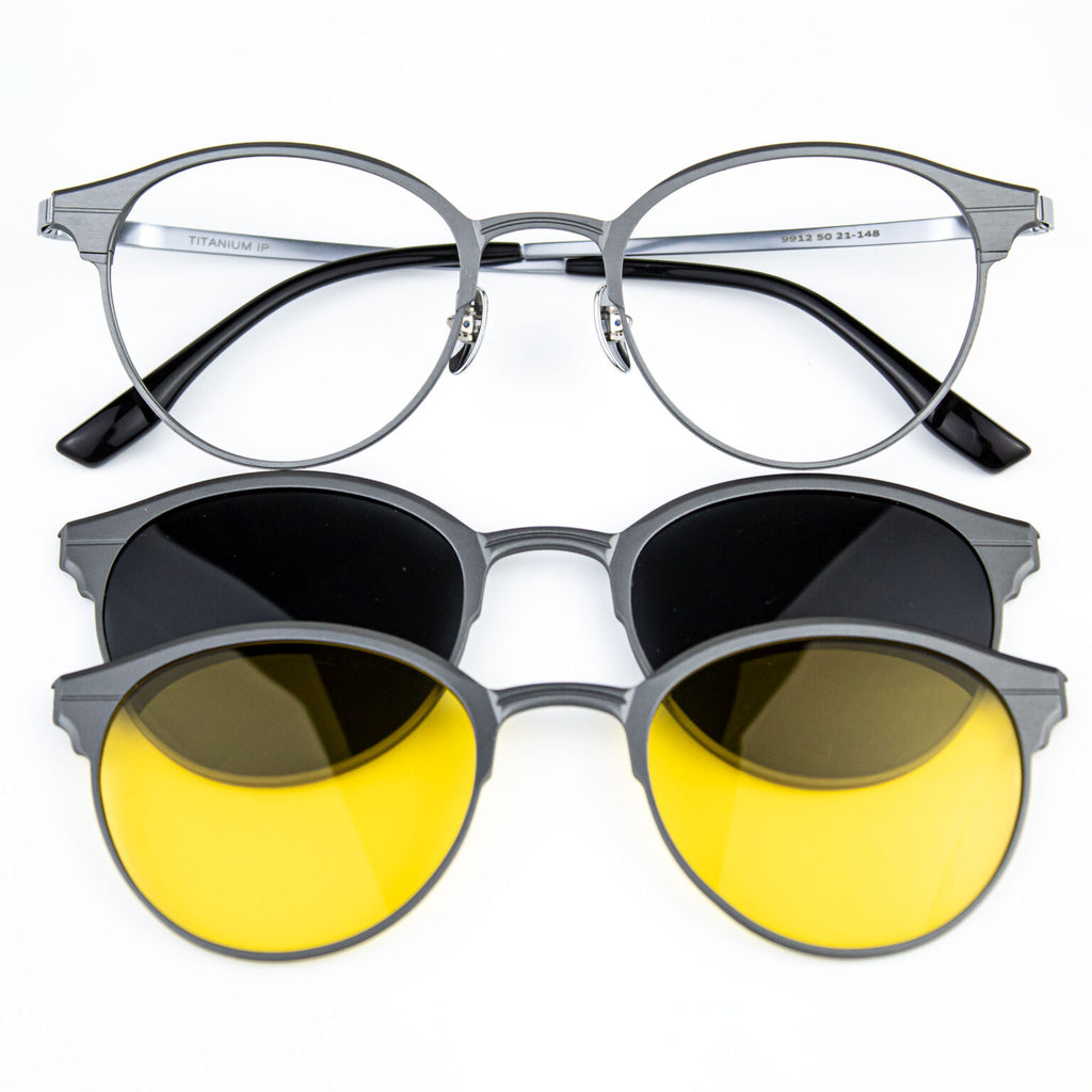 Gafas Cleo Miss®  3 en 1 con clip magnético.