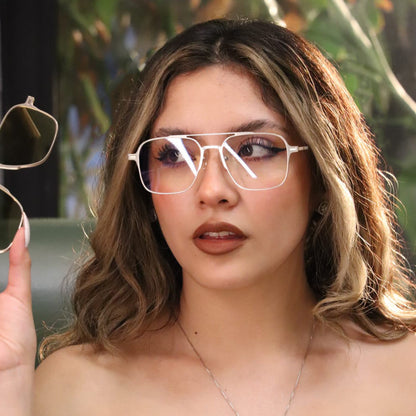 Gafas AVI®️ 2 en 1 con clip magnético. Polarizadas y estilo Premium